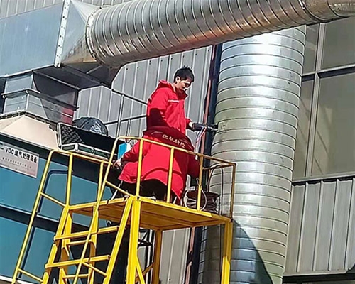 噴漆房廢氣排放檢測